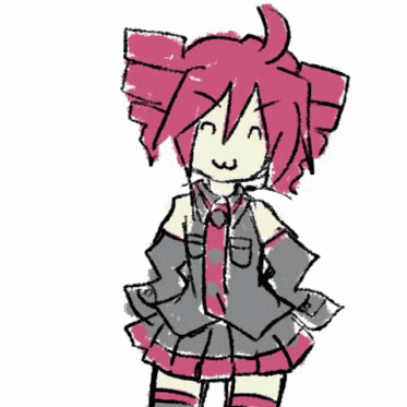 teto in school uniform sketch